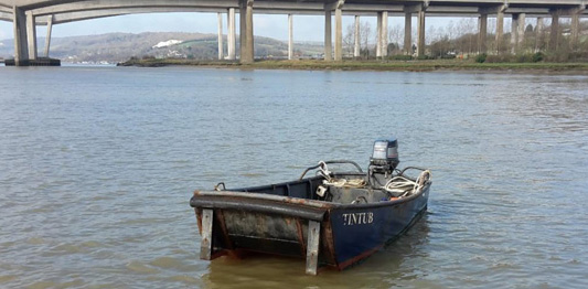 Tintub tender and safety boat